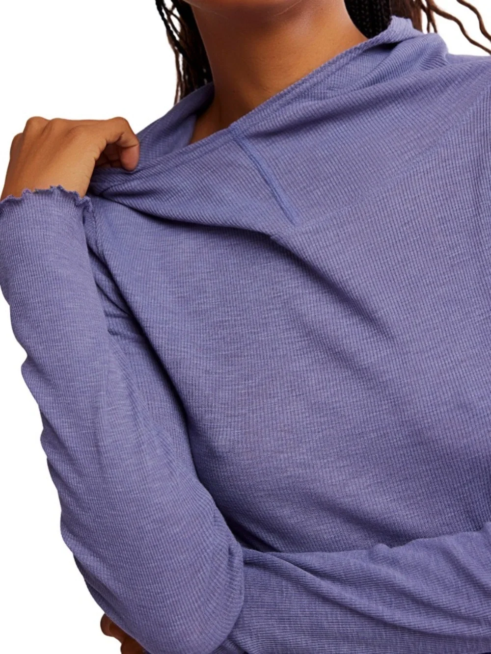 Free People Movement Graphite Breathe Easy Layer Top XS NWT